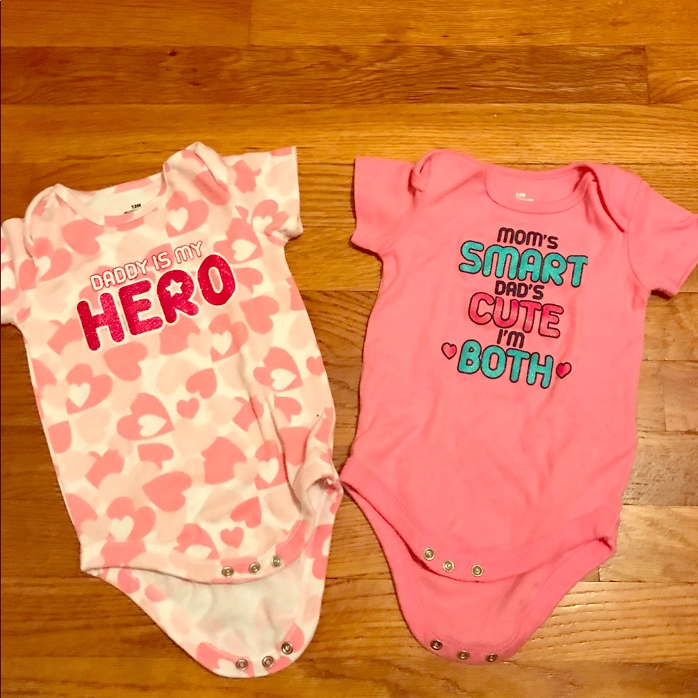 12 month infant onesies